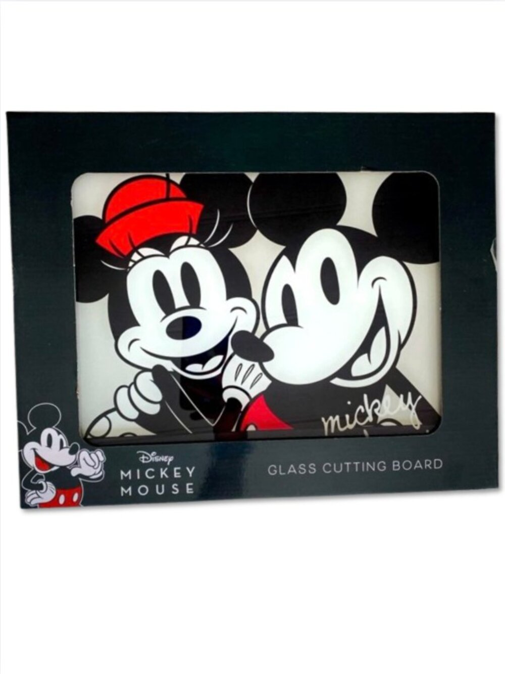 Disney "Mickey Mouse" Glass Cutting Board New
